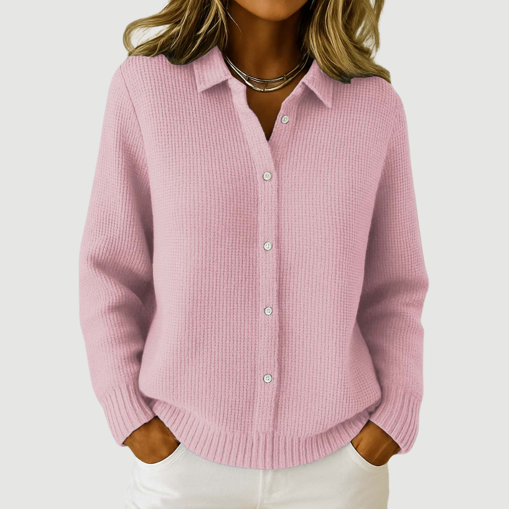 MAEVE | SOFT COLLARED KNIT