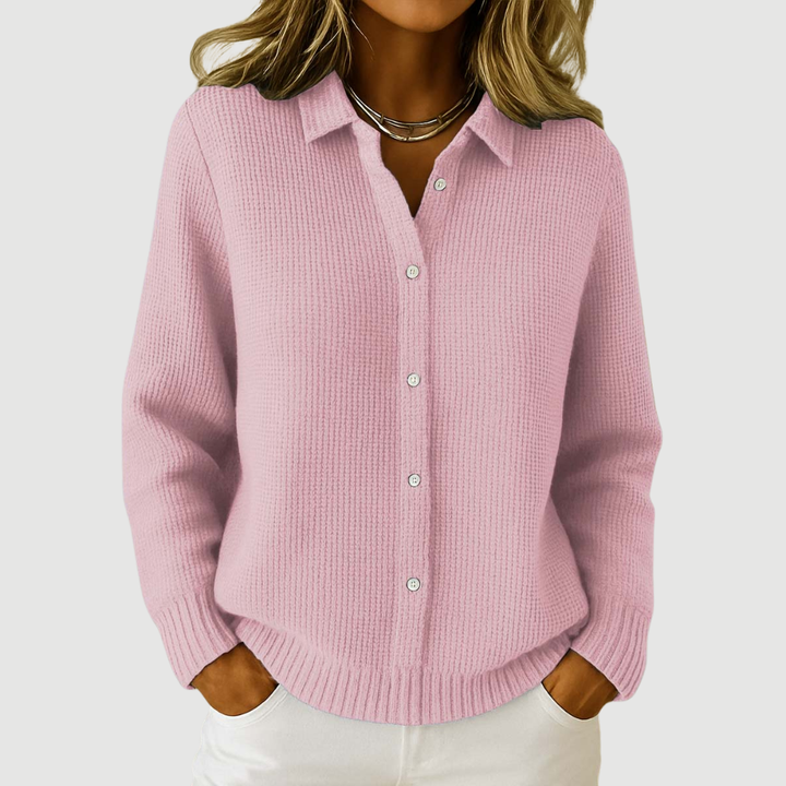 MAEVE | SOFT COLLARED KNIT
