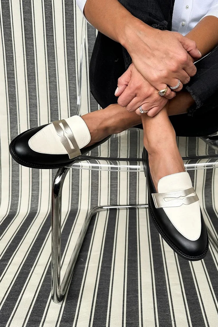 KENNEDY | MONOCHROME CLASSIC LOAFERS