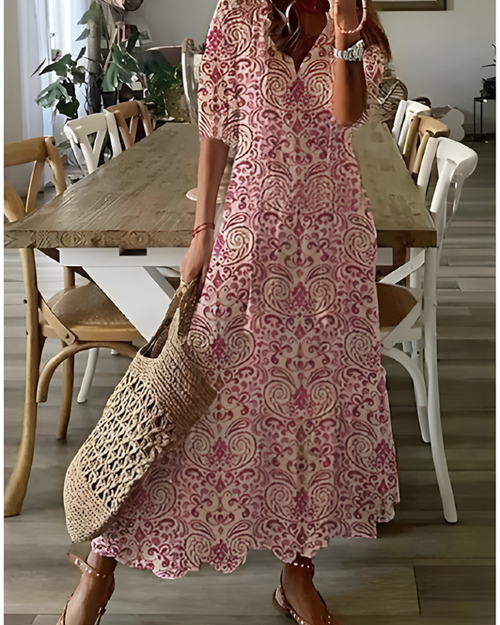 Luna | Boho Dress with Flattering Fit