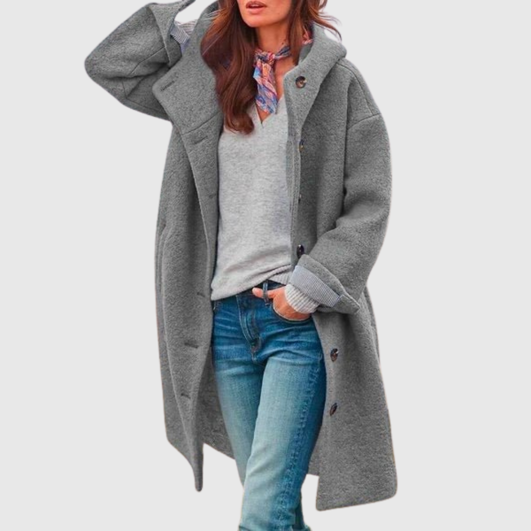 LIZETH | TEXTURED KNIT COAT