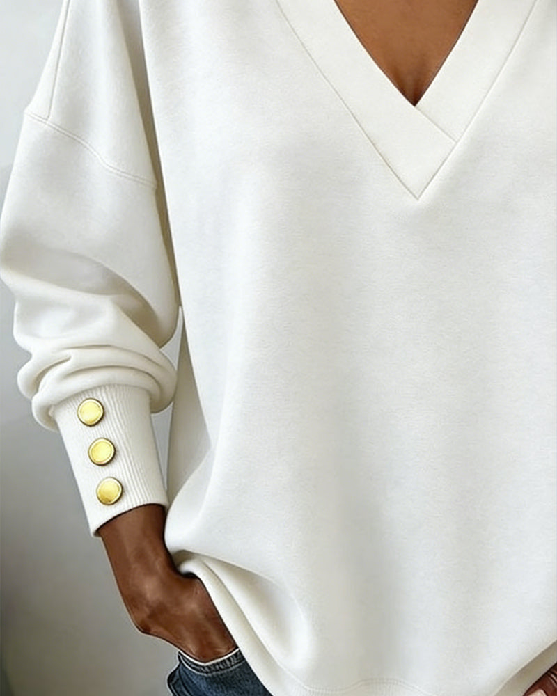 Serena | Stylish V-Neck Top