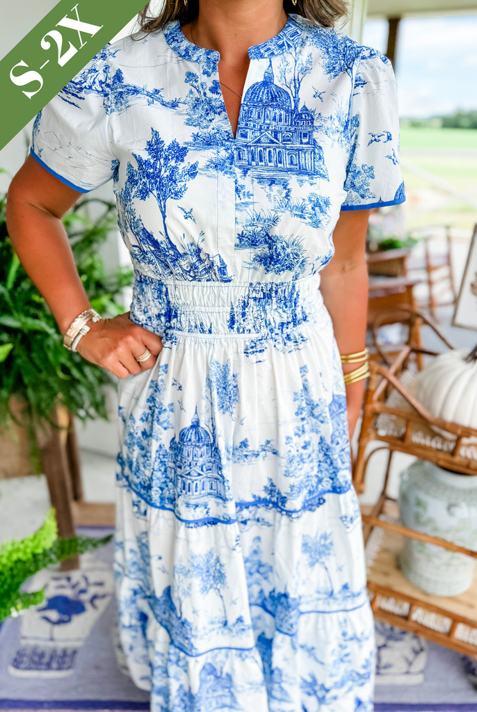 Isolde | Classic Toile Maxi