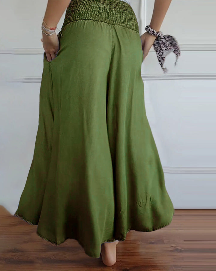 Leora - Comfy Wide-Leg Trousers