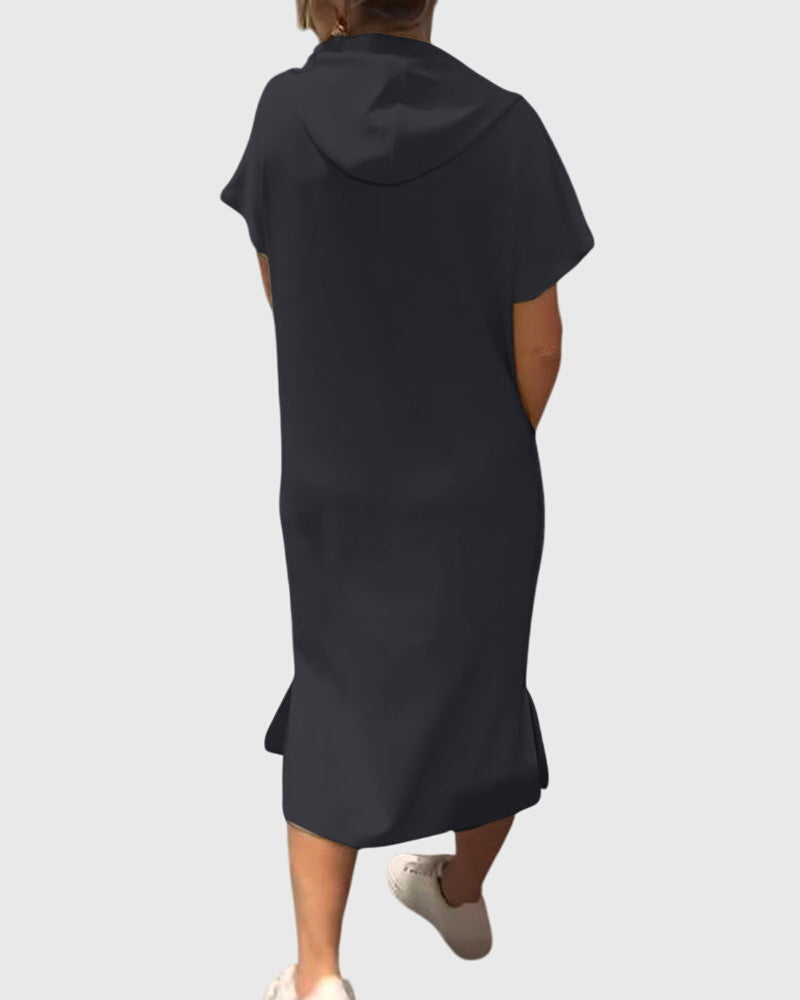 MARLOWE | EFFORTLESS HOODIE DRESS
