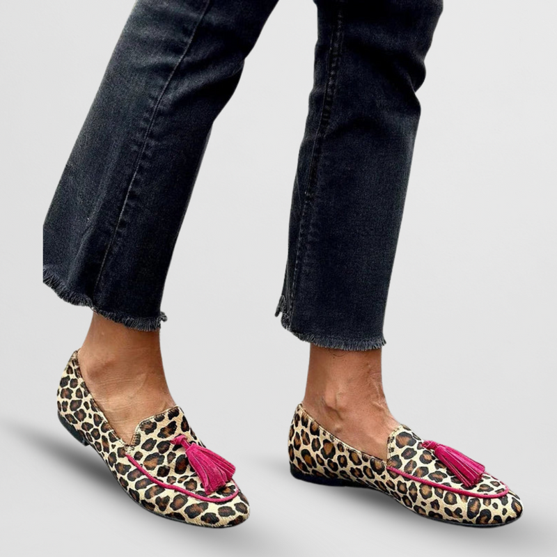 Francesca | Slippers with Fringe Details