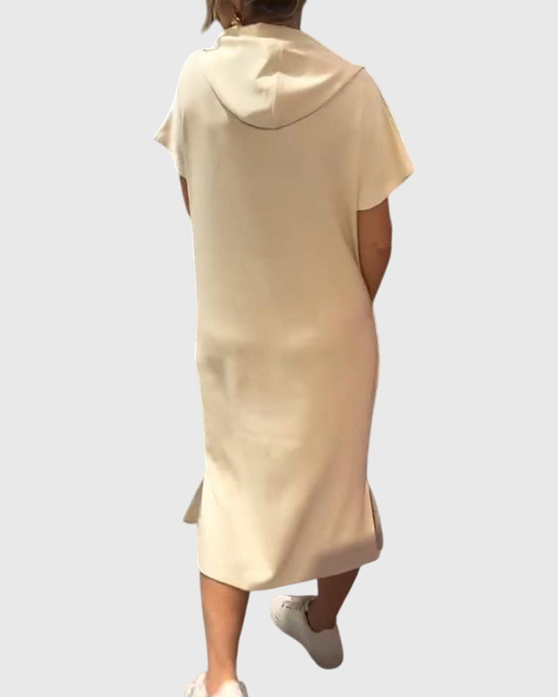 MARLOWE | EFFORTLESS HOODIE DRESS