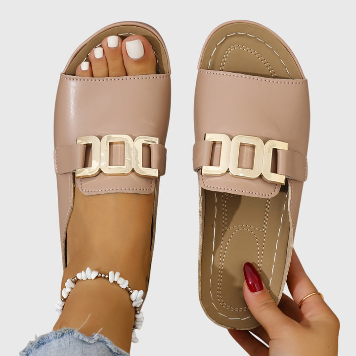 Olivia | Comfy Buckle Sandals