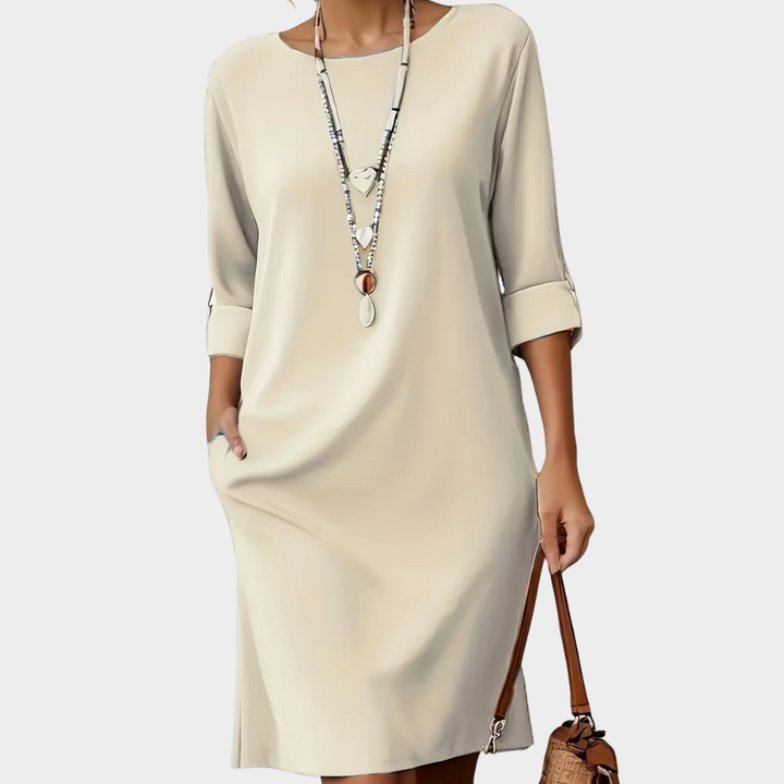 JOANNA | SOFT DRAPE DRESS