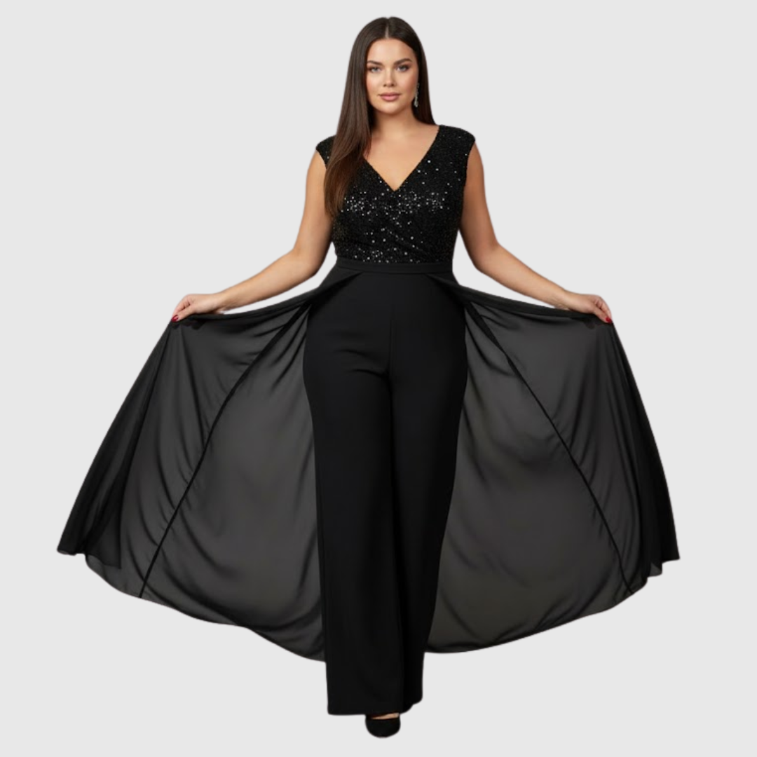 ZORAIDA QUINN | TIMELESS SLEEVELESS JUMPSUIT
