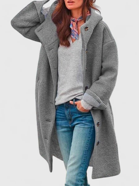 EMERY | ELEGANT HOODED JACKET