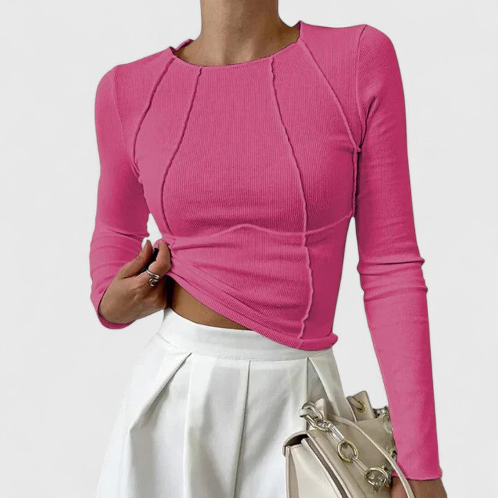 Amelia | Comfortable Long Sleeve Top