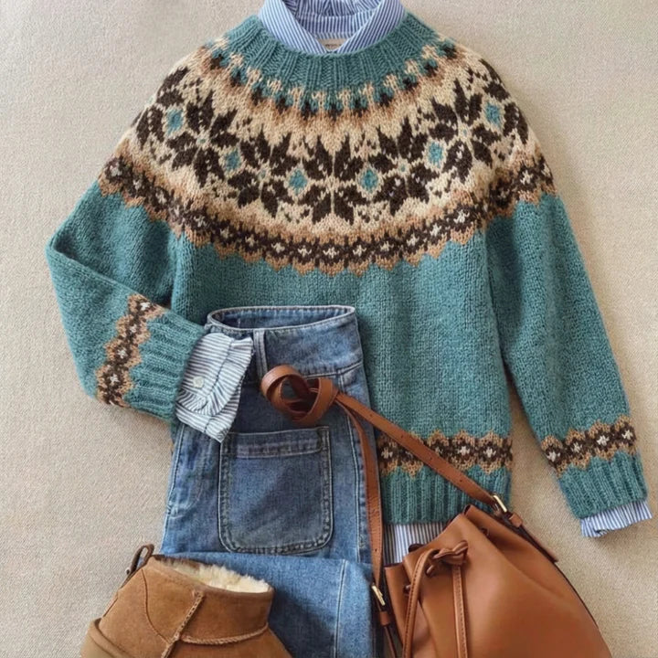 Diane | Chic Vintage Knit Jumper