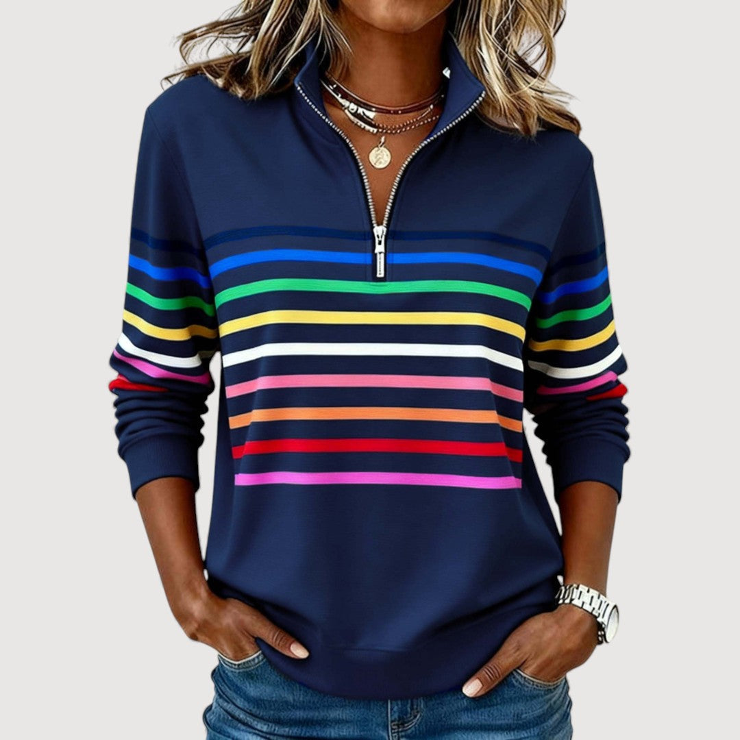 Madeline | Relaxed Zip Top