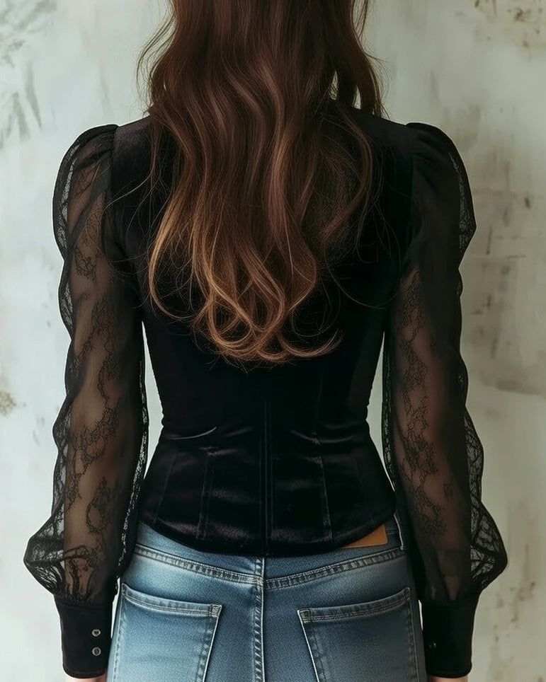 Anna Midnight Blouse