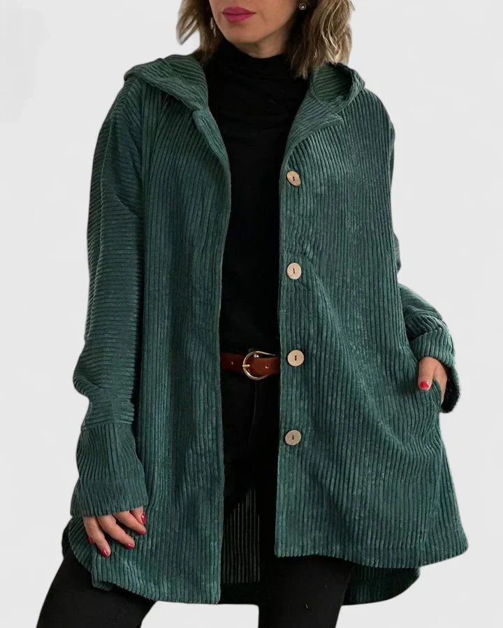 LINDA | COZY HOODED JACKET