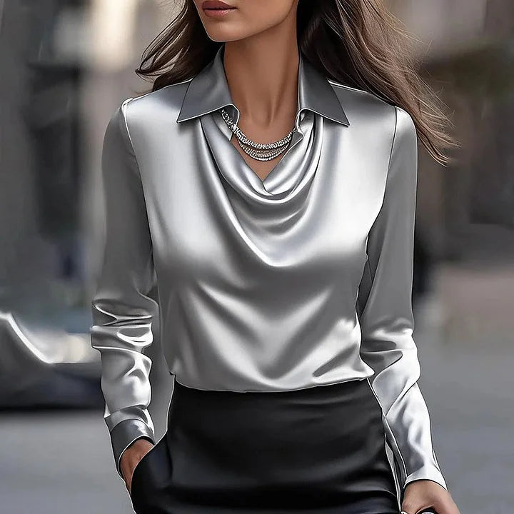Layla - Elegant Satin Blouse
