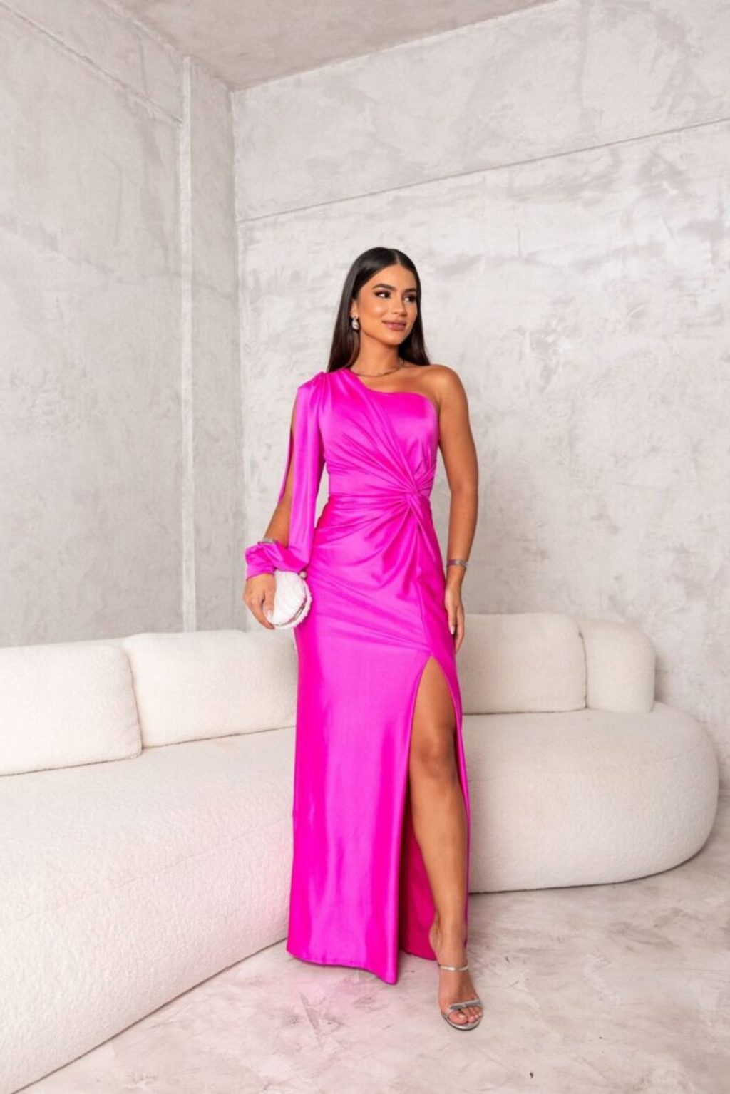 MELYSSA | ELEGANT ONE SHOULDER DRESS