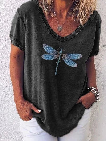 Samantha | V-Neck Tee