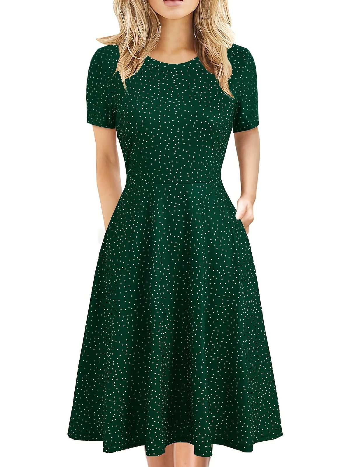 DANUTA VINTAGE A-LINE SUMMER DRESS