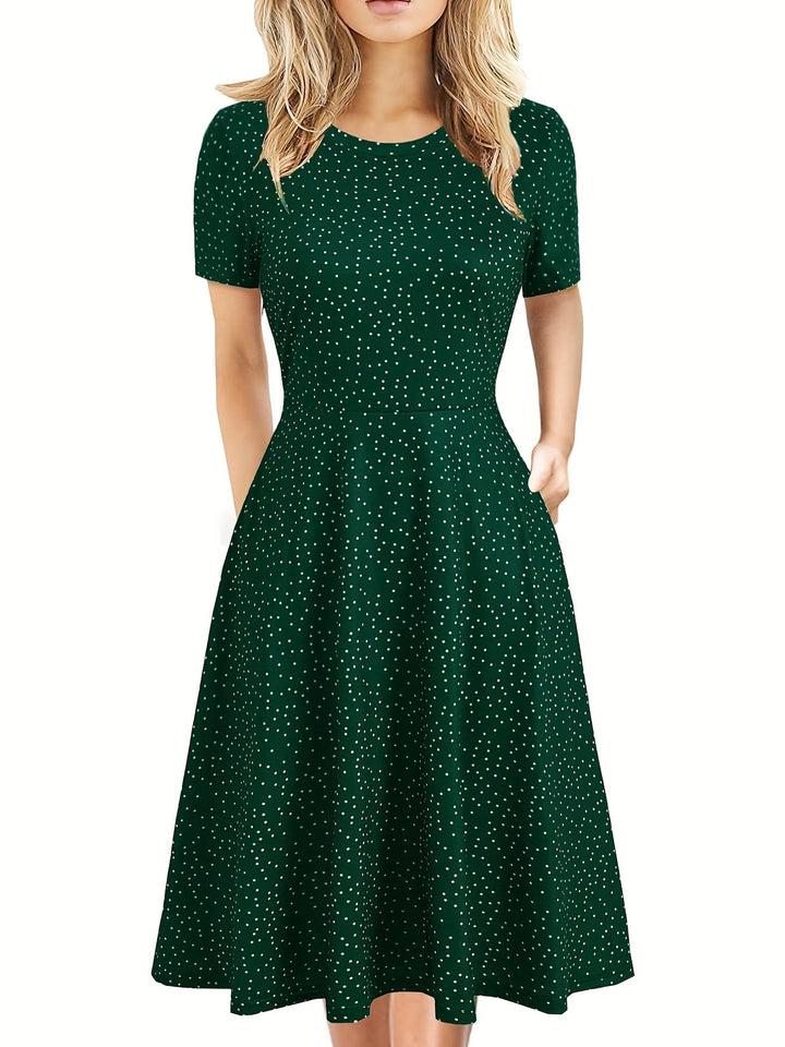 DANUTA VINTAGE A-LINE SUMMER DRESS