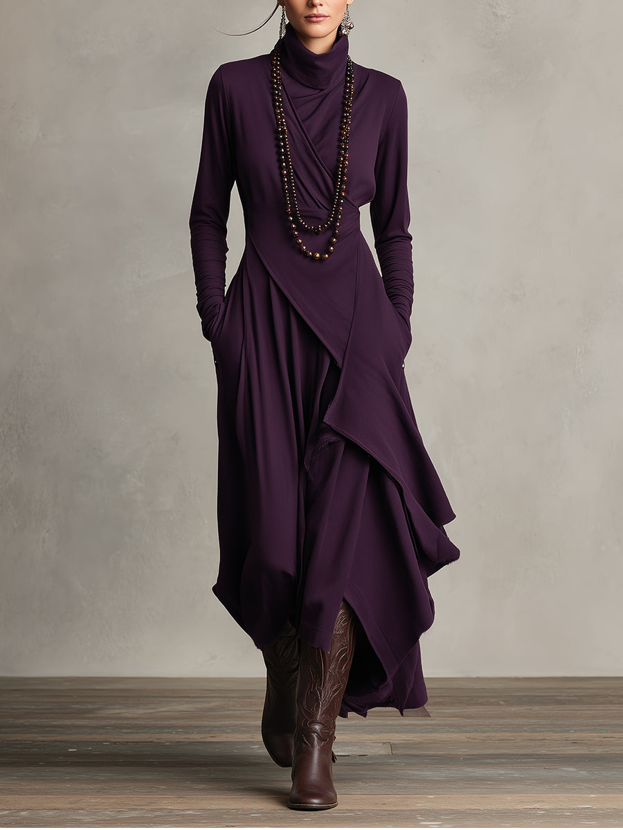 Callie | Elegant Draped Dress