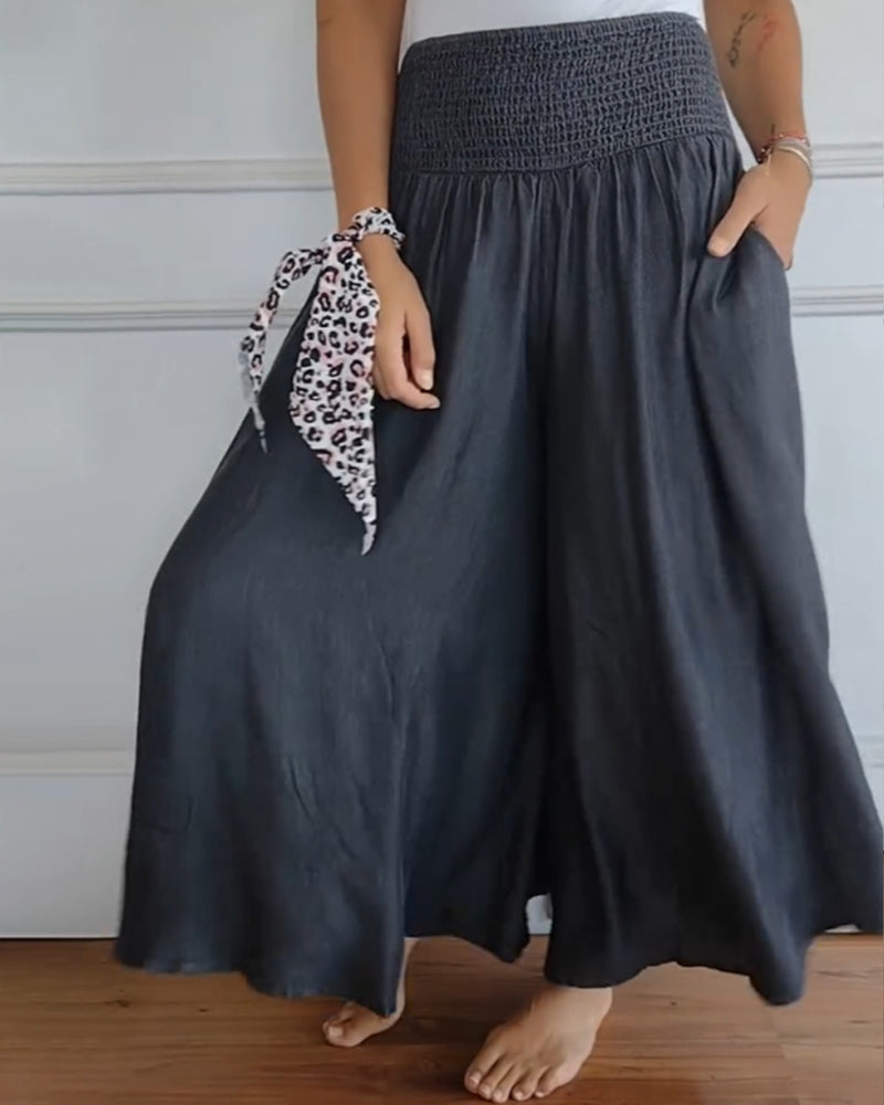 Reagan - Comfy Wide-Leg Trousers