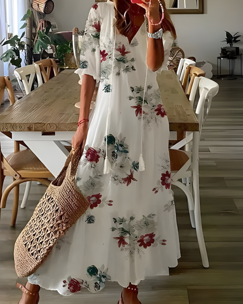 Luna | Boho Dress with Flattering Fit