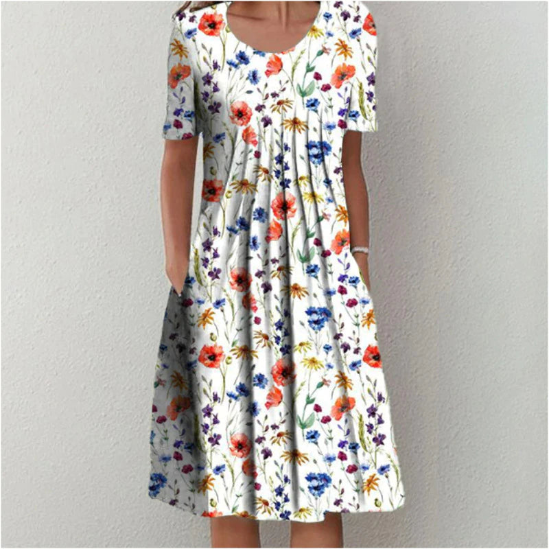 Sage Belly-Covering Dress