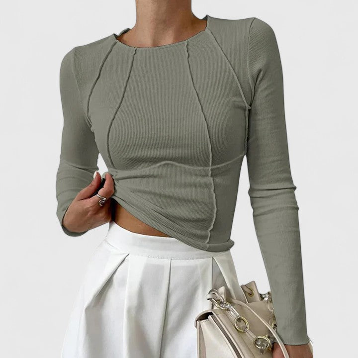 Amelia | Comfortable Long Sleeve Top
