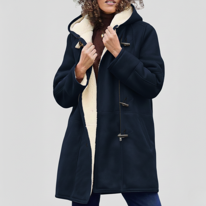 Claudia | Classic Shearling Long Coat