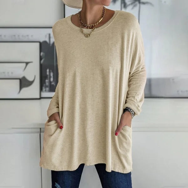 Avery | Relaxed Long Sleeve Top