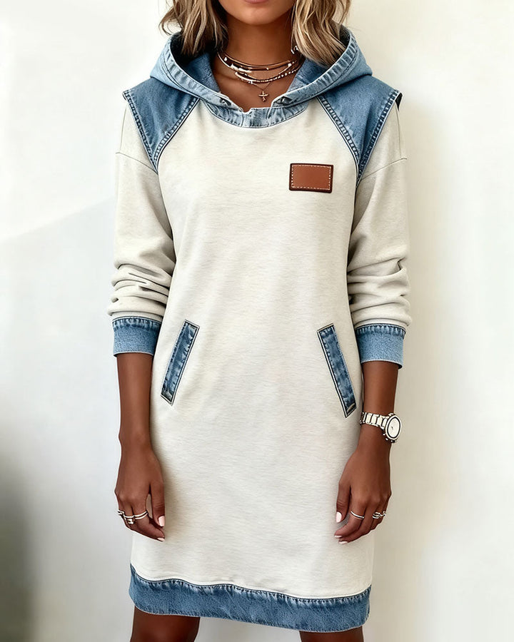 VERA | RELAXED HOODED DRESS