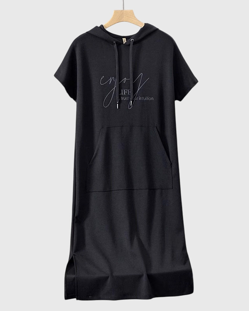 MARLOWE | EFFORTLESS HOODIE DRESS