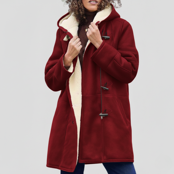 Claudia | Classic Shearling Long Coat