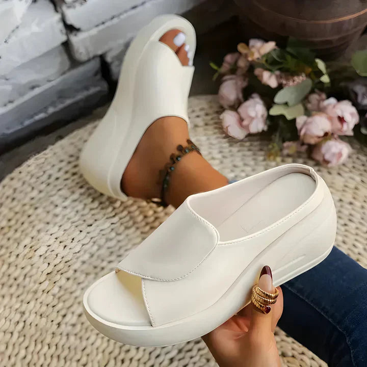 Nora – Orthopedic Slip-on Wedge Sandals