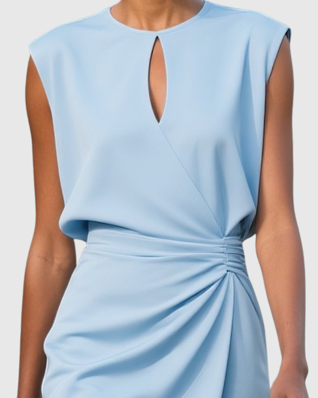 ANNA | GATHERED WAIST DRESS