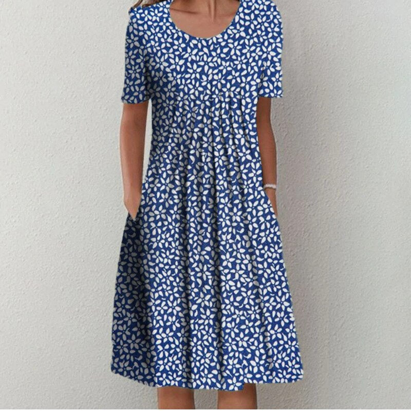 Sage Belly-Covering Dress