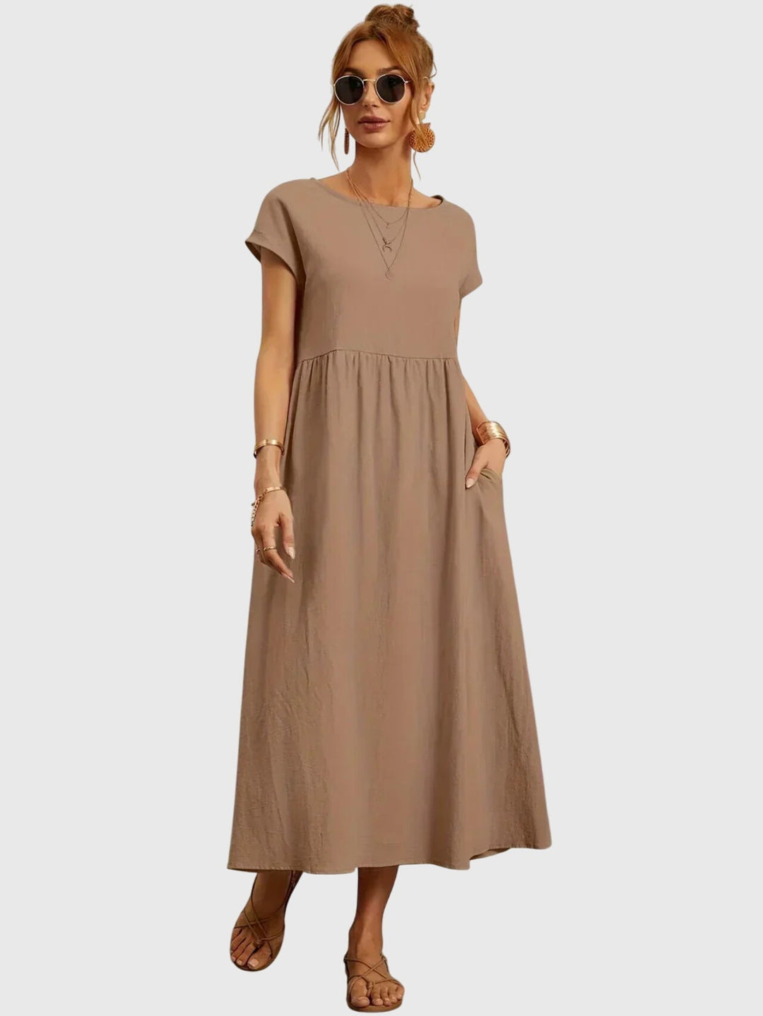 GISELLE | RELAXED POCKET DRESS