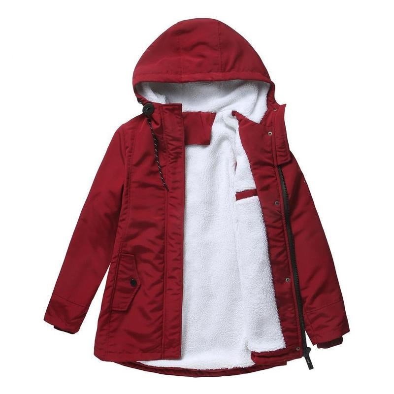 HELEN | QUILTED HOODED COAT
