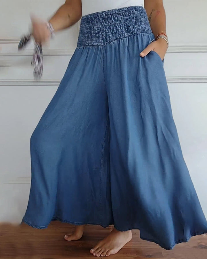 Leora - Comfy Wide-Leg Trousers