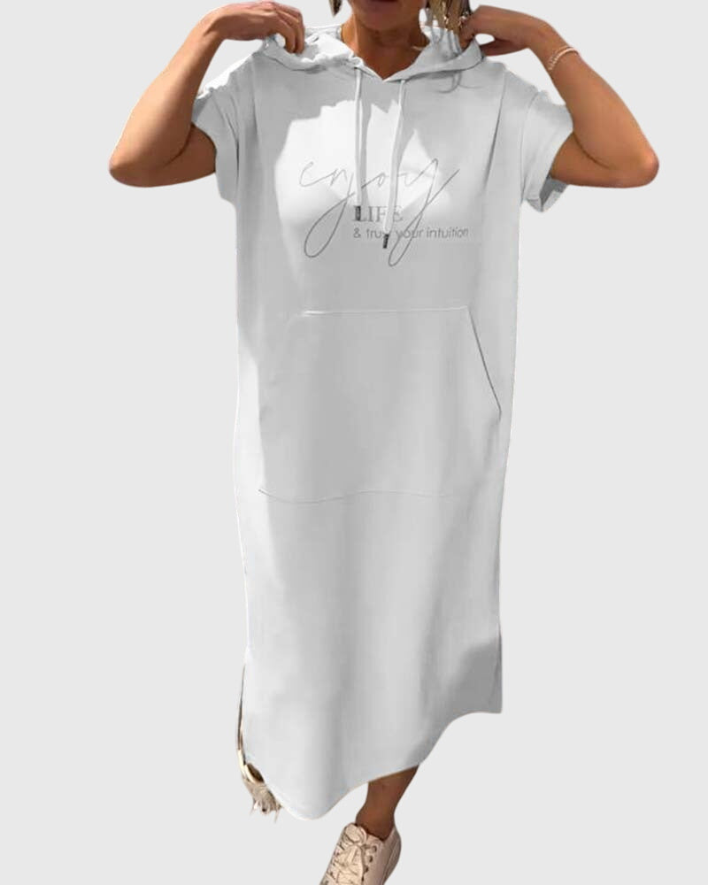 MARLOWE | EFFORTLESS HOODIE DRESS