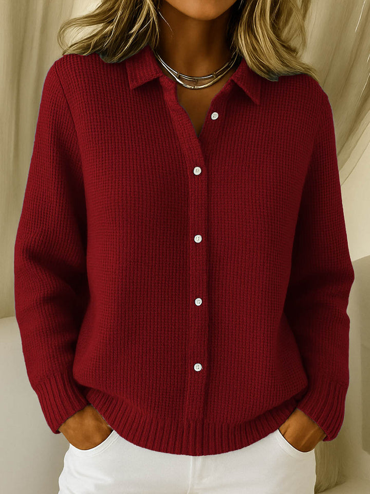 MAEVE | SOFT COLLARED KNIT