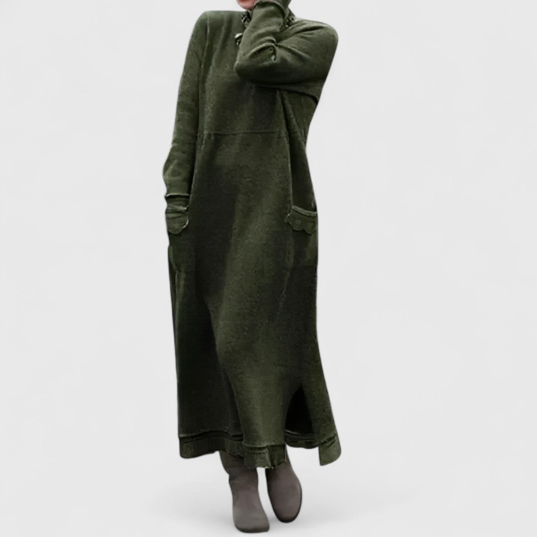 LENORA | FLATTERING WINTER DRESS