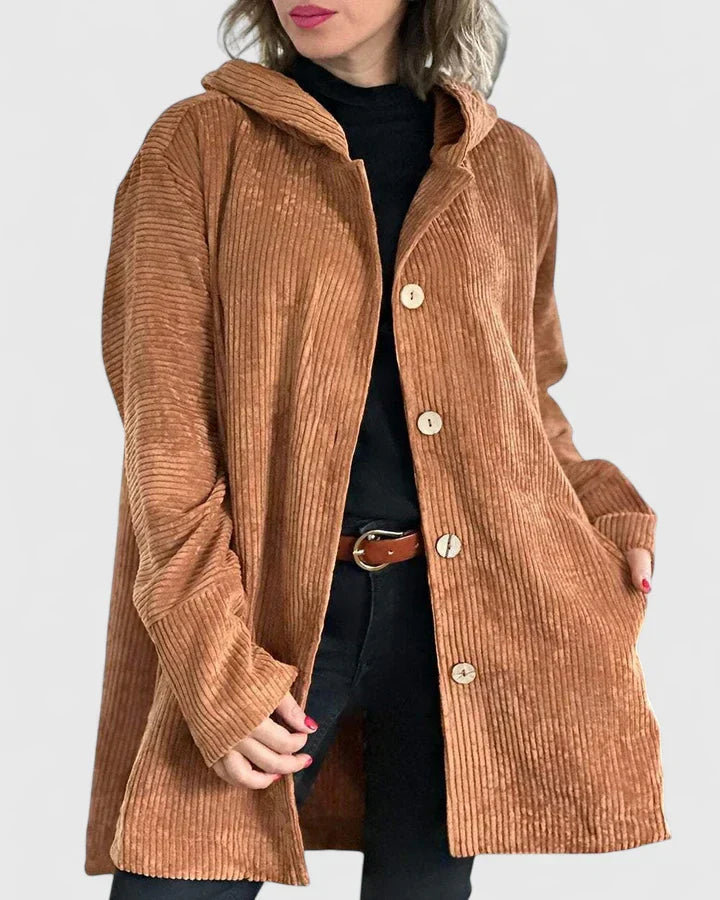 LINDA | COZY HOODED JACKET