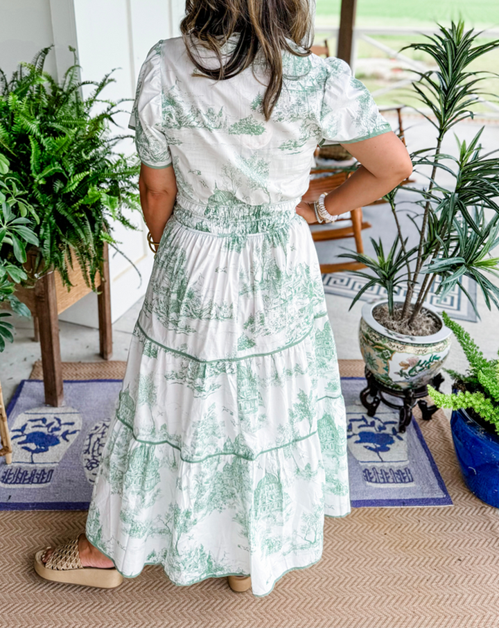 Isolde | Classic Toile Maxi
