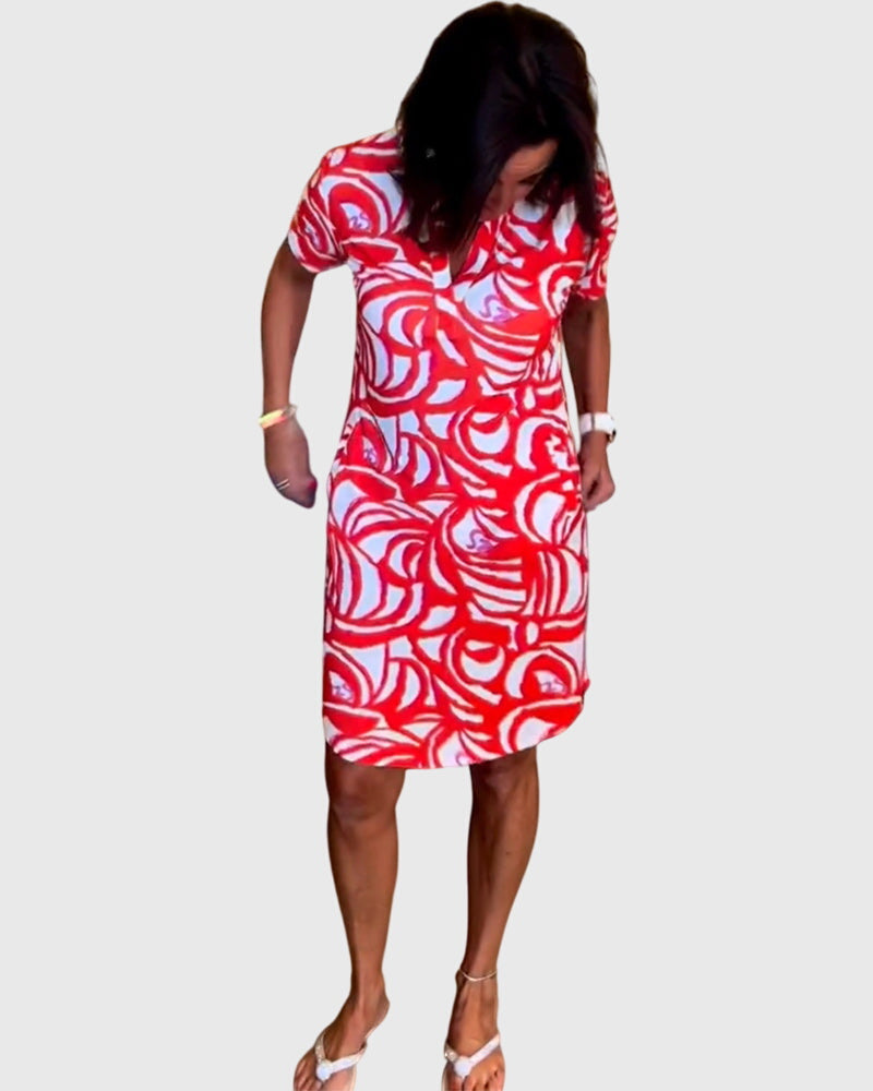 ELLE | EFFORTLESS A-LINE DRESS