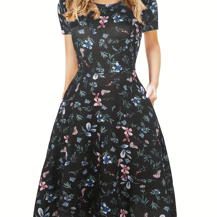 DANUTA VINTAGE A-LINE SUMMER DRESS