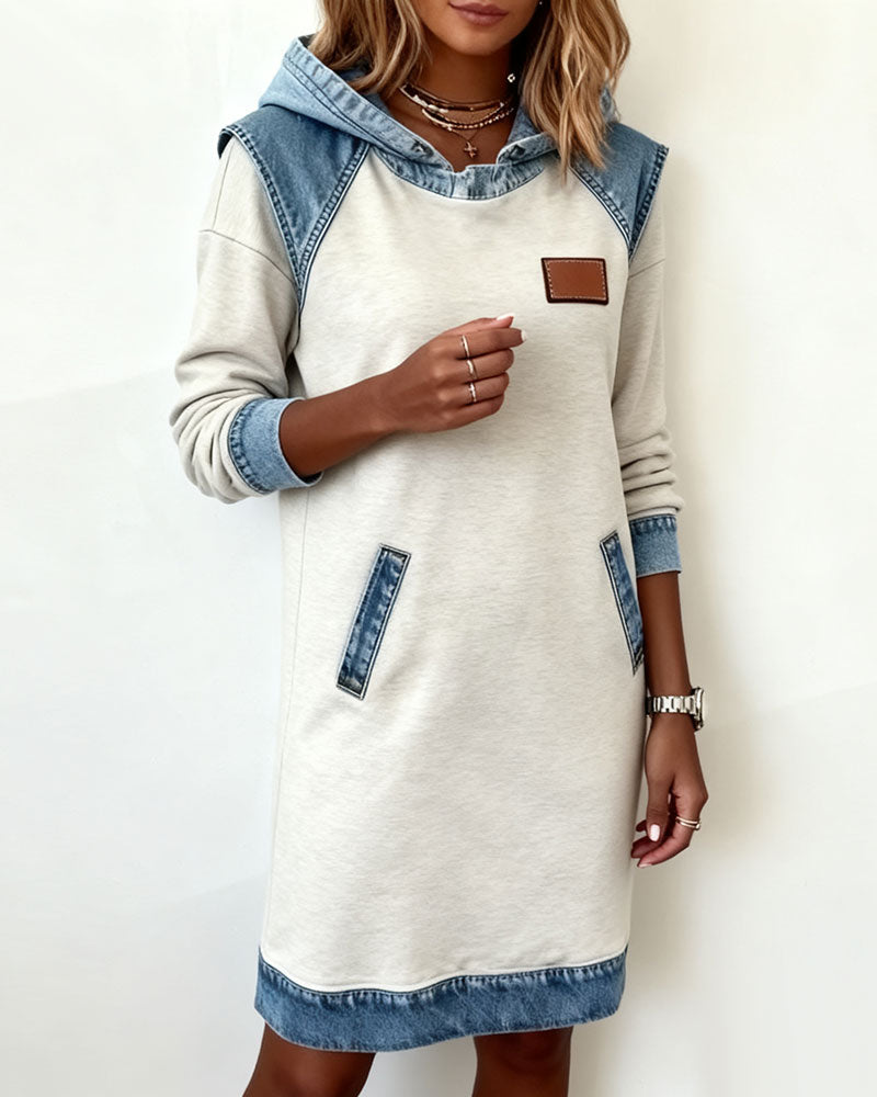 VERA | RELAXED HOODED DRESS