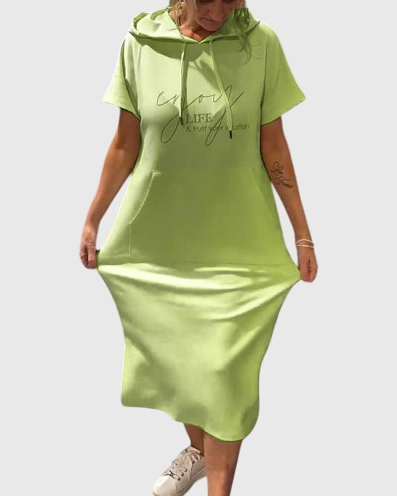 MARLOWE | EFFORTLESS HOODIE DRESS